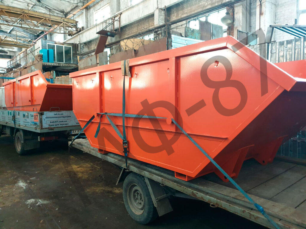 Бункер для сміття 8.0 м.куб.