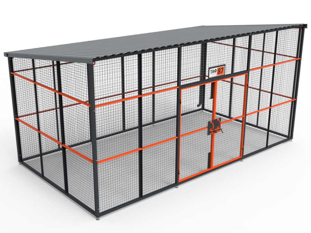 Укрытие для баков ТБО