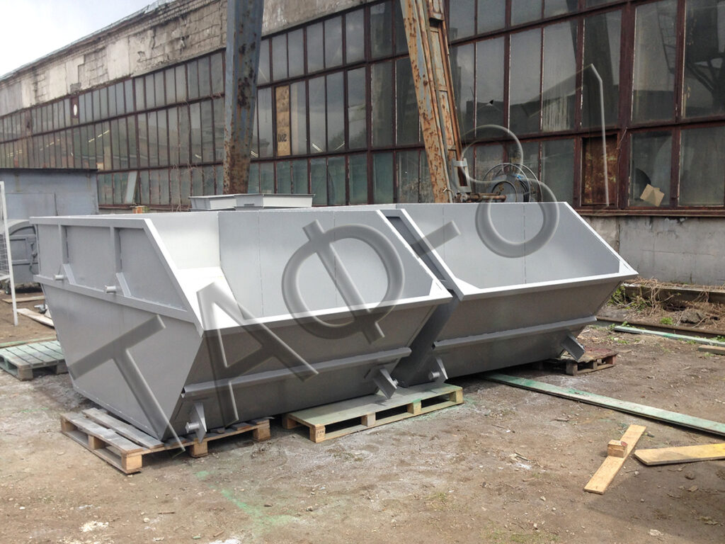 Бункер для сміття 8.0 метрів кубічних