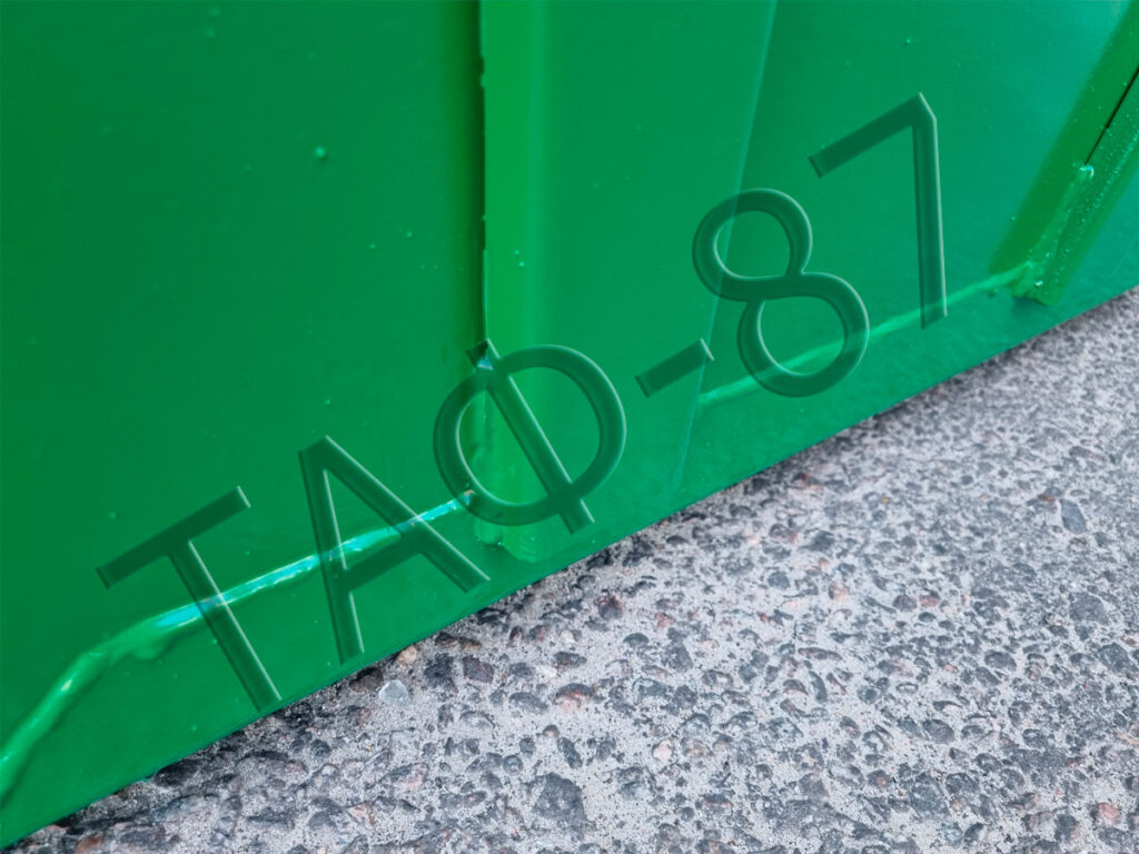 Конструкция бака ТБО ТАФ-87