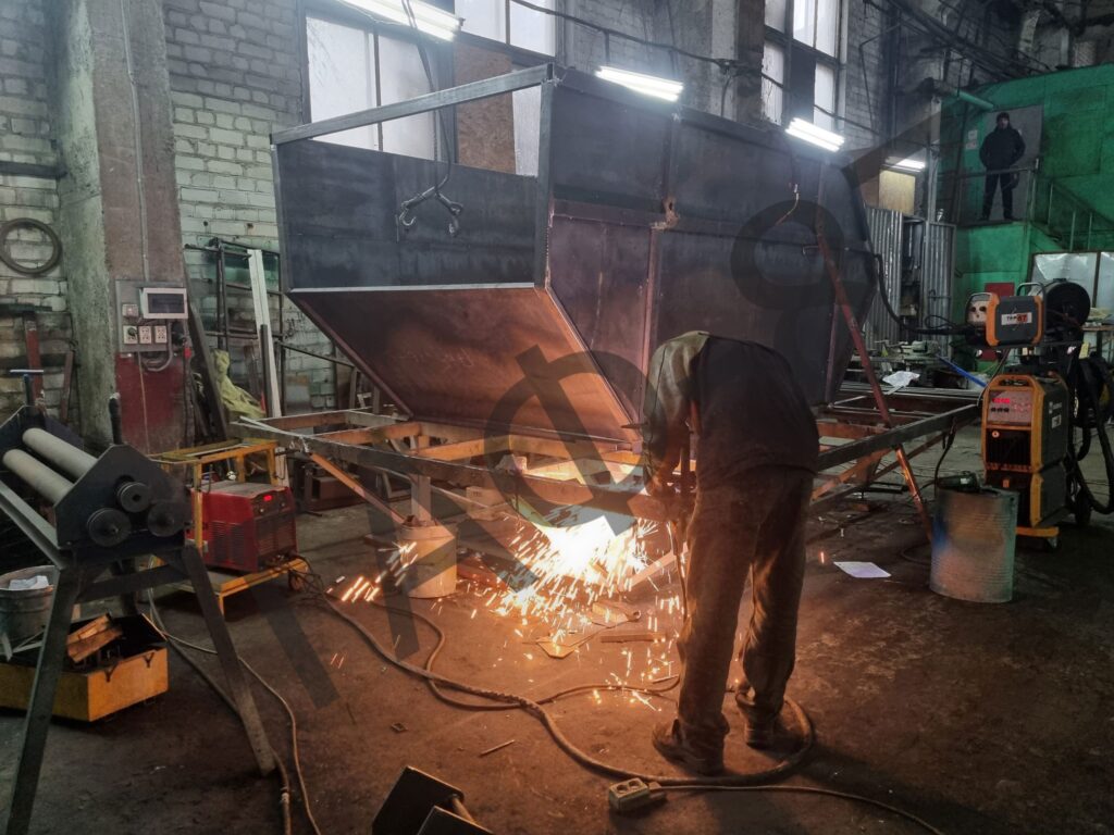 Виробництво ТАФ-87 контейнер для сміття