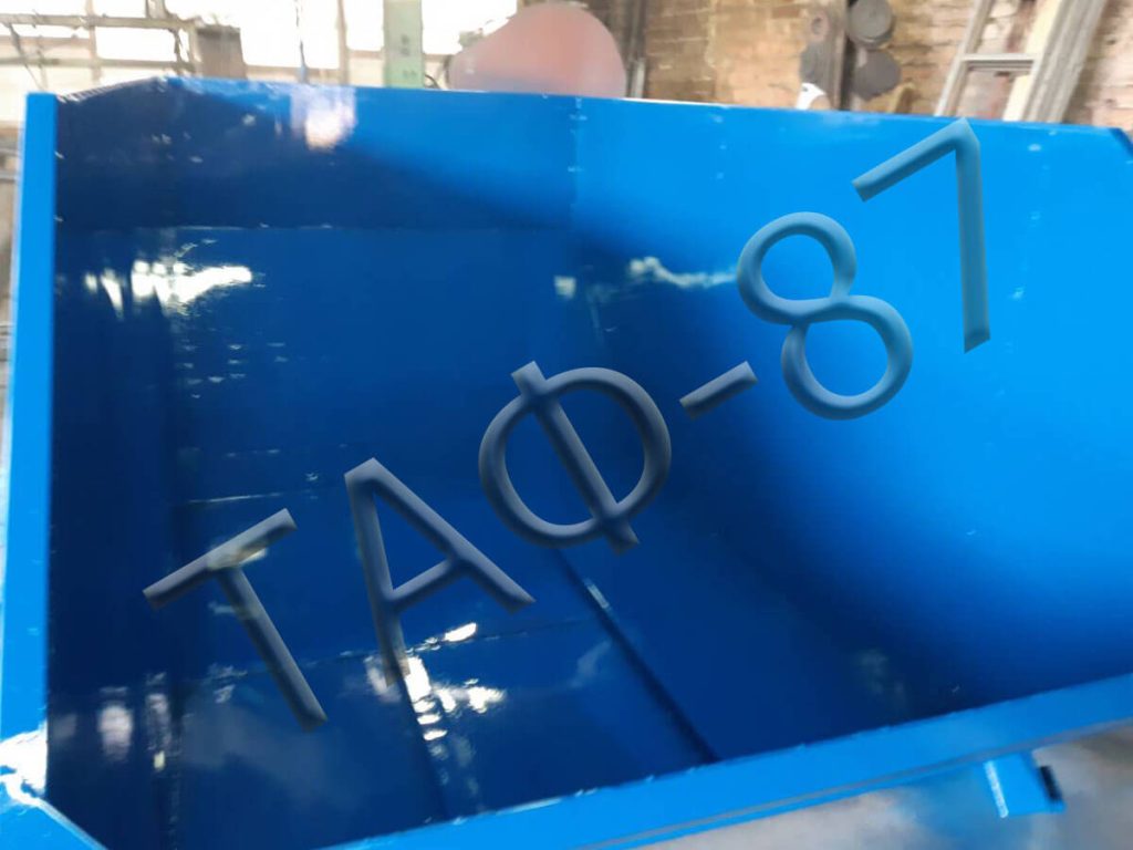 Бункер 8 м.куб. для сміття виконання №1