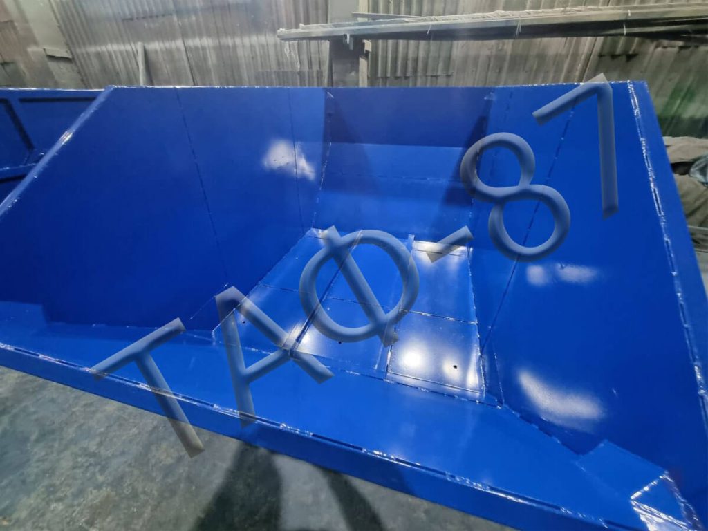Бункер 8 м.куб. для сміття виконання №1